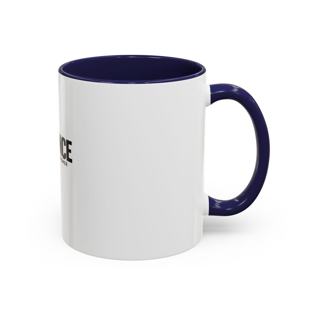 Patience Is Power Lion Coffee Mug — Inspirational Accent Mug (11/15oz)