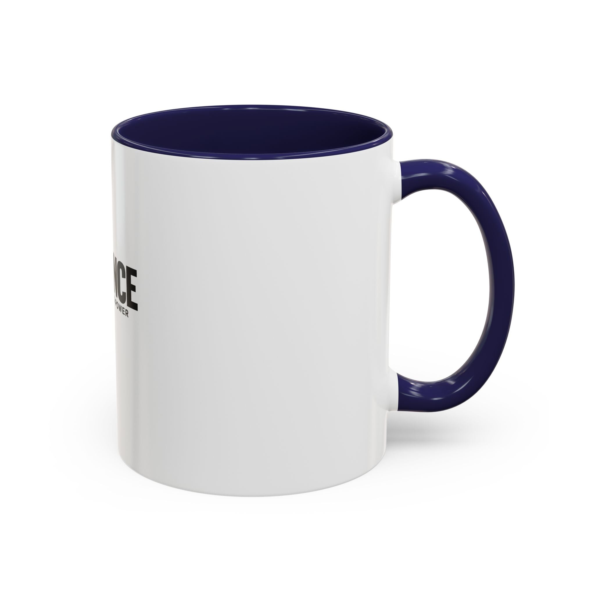 Patience Is Power Lion Coffee Mug — Inspirational Accent Mug (11/15oz)