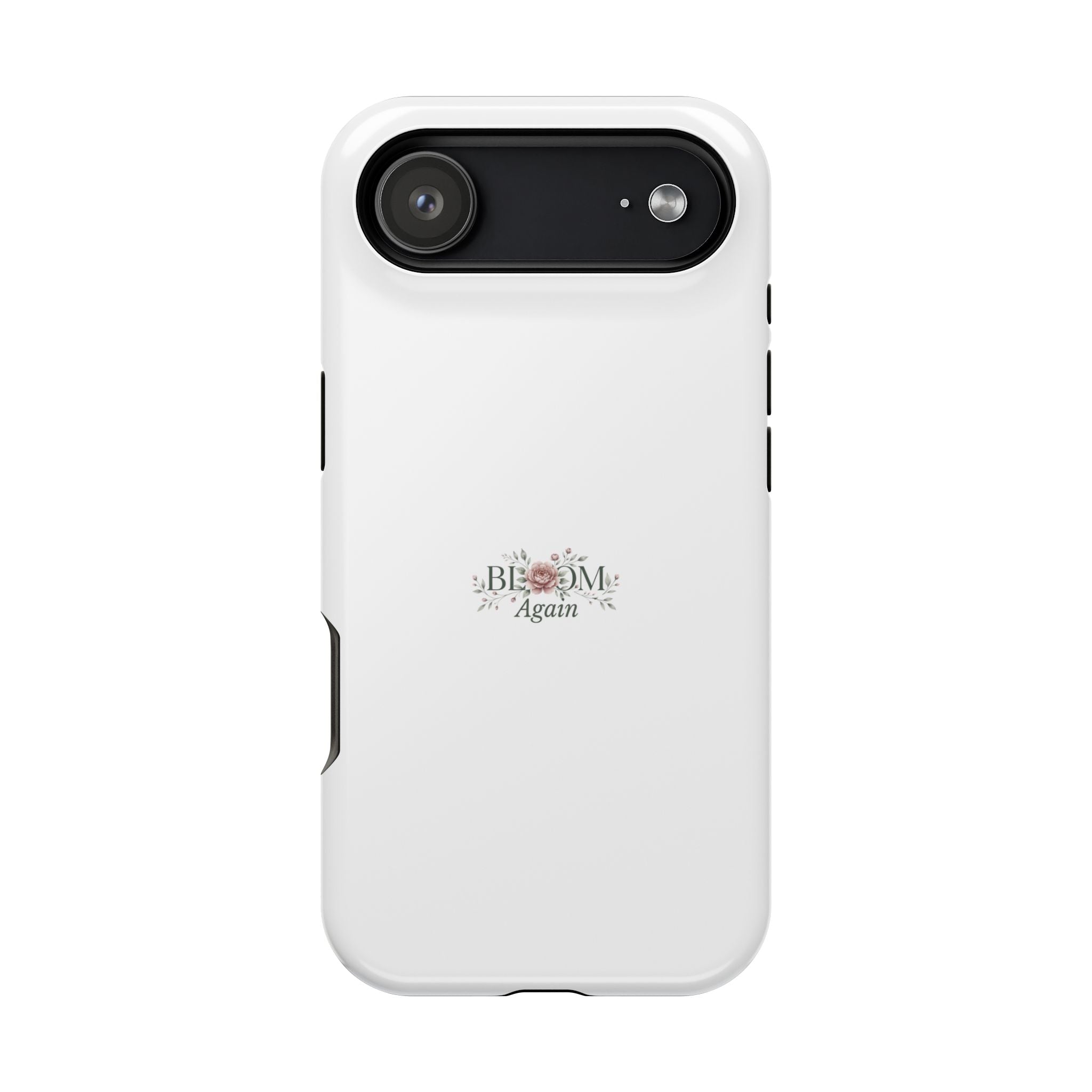 Magnetic Impact-Resistant Phone Case — 'Bloom Again' Floral Protective Cover