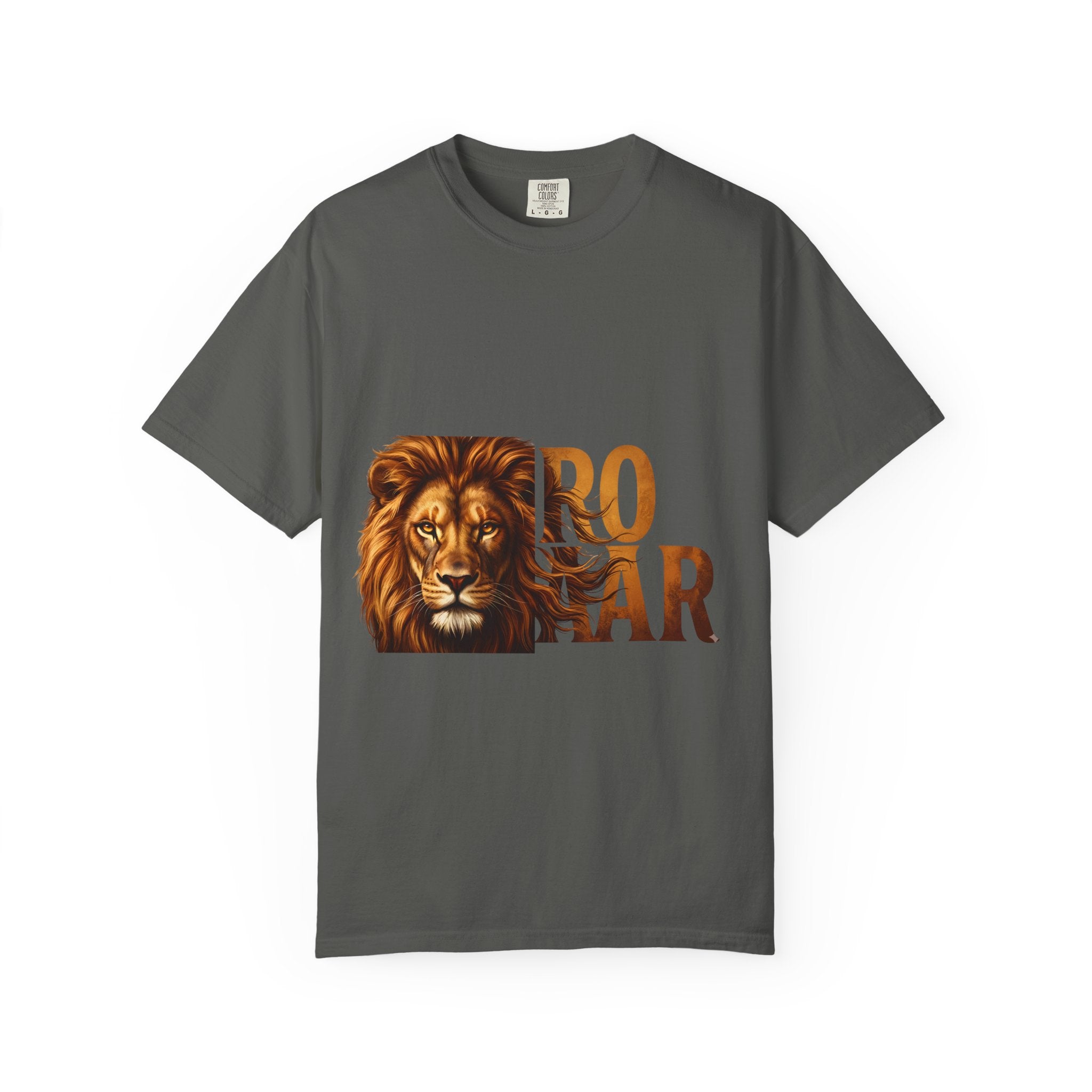 Lion Roar Graphic T-Shirt — Bold Wildlife Tee