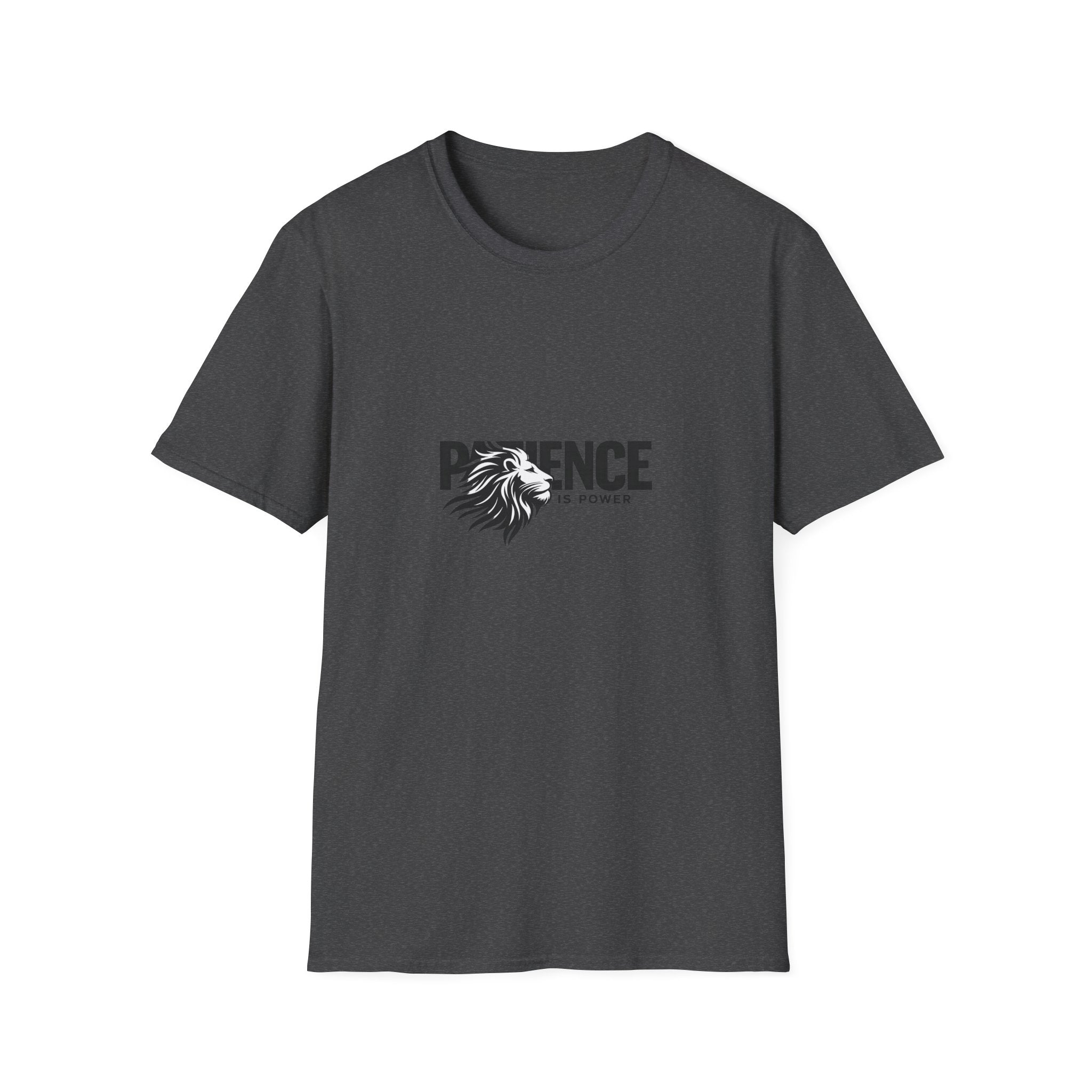 Patience Is Power Lion T-Shirt — Motivational Graphic Tee