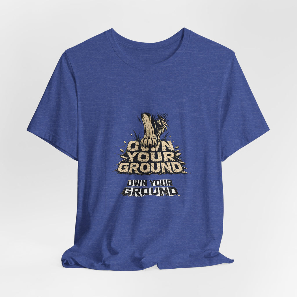 Own Your Ground T‑Shirt — Bold Eagle Graphic Tee
