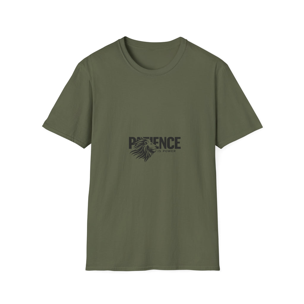 Patience Lion T-Shirt — Inspirational Graphic Tee