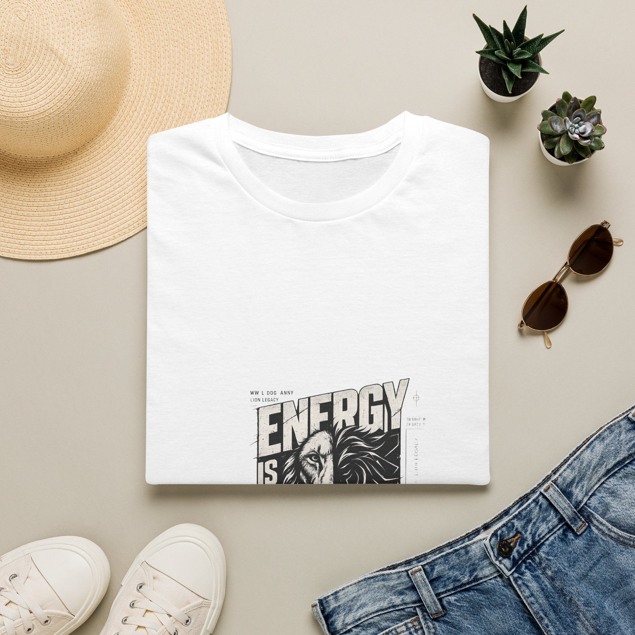 Energy Is Learned T-Shirt — Motivational Graphic Tee