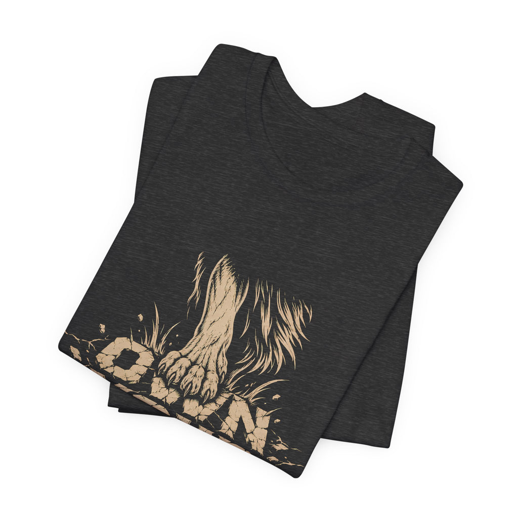 T‑Shirt — Own Your Ground Graphic Tee (Boot Print Design)