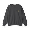 Energy Earned Crewneck Sweatshirt — Minimalist Motivational Graphic