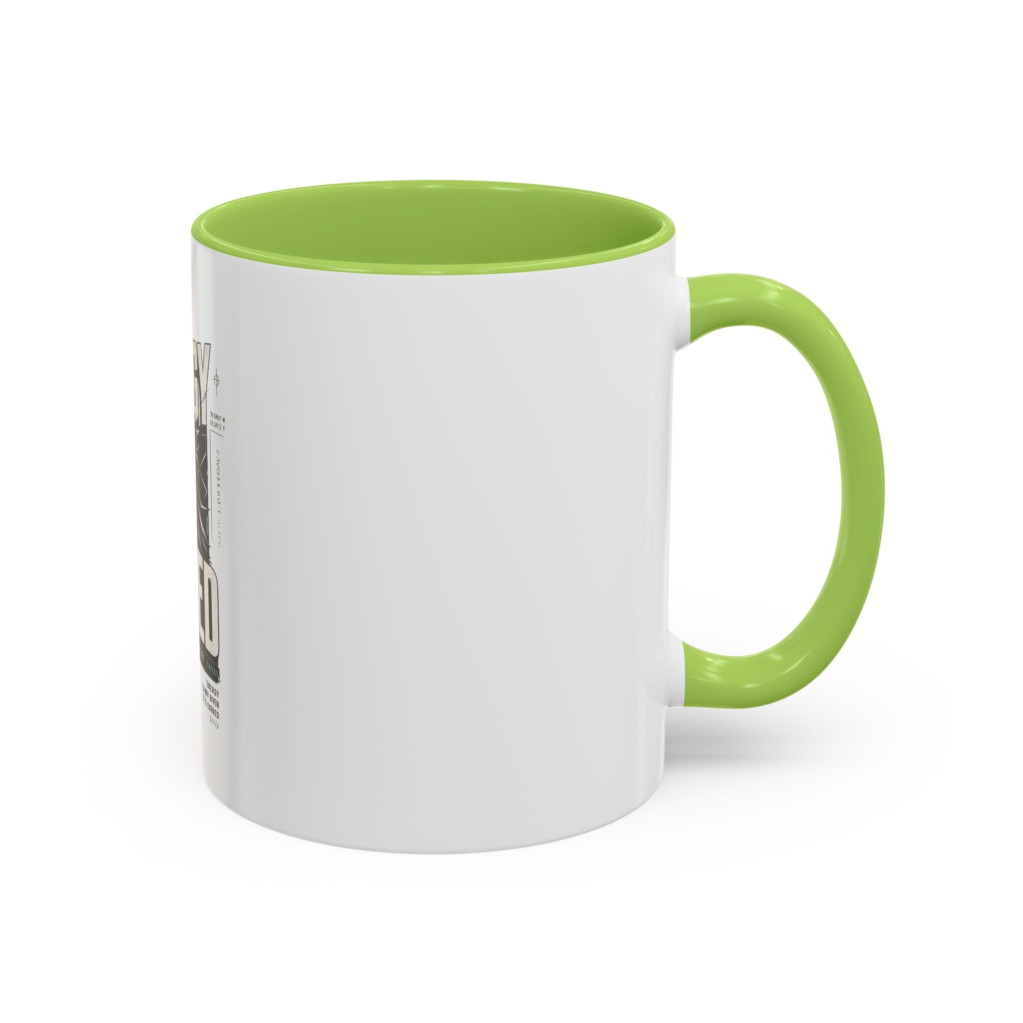 Energy Is Earned Lion Coffee Mug — Motivational Gym & Fitness Mug (11/15oz)