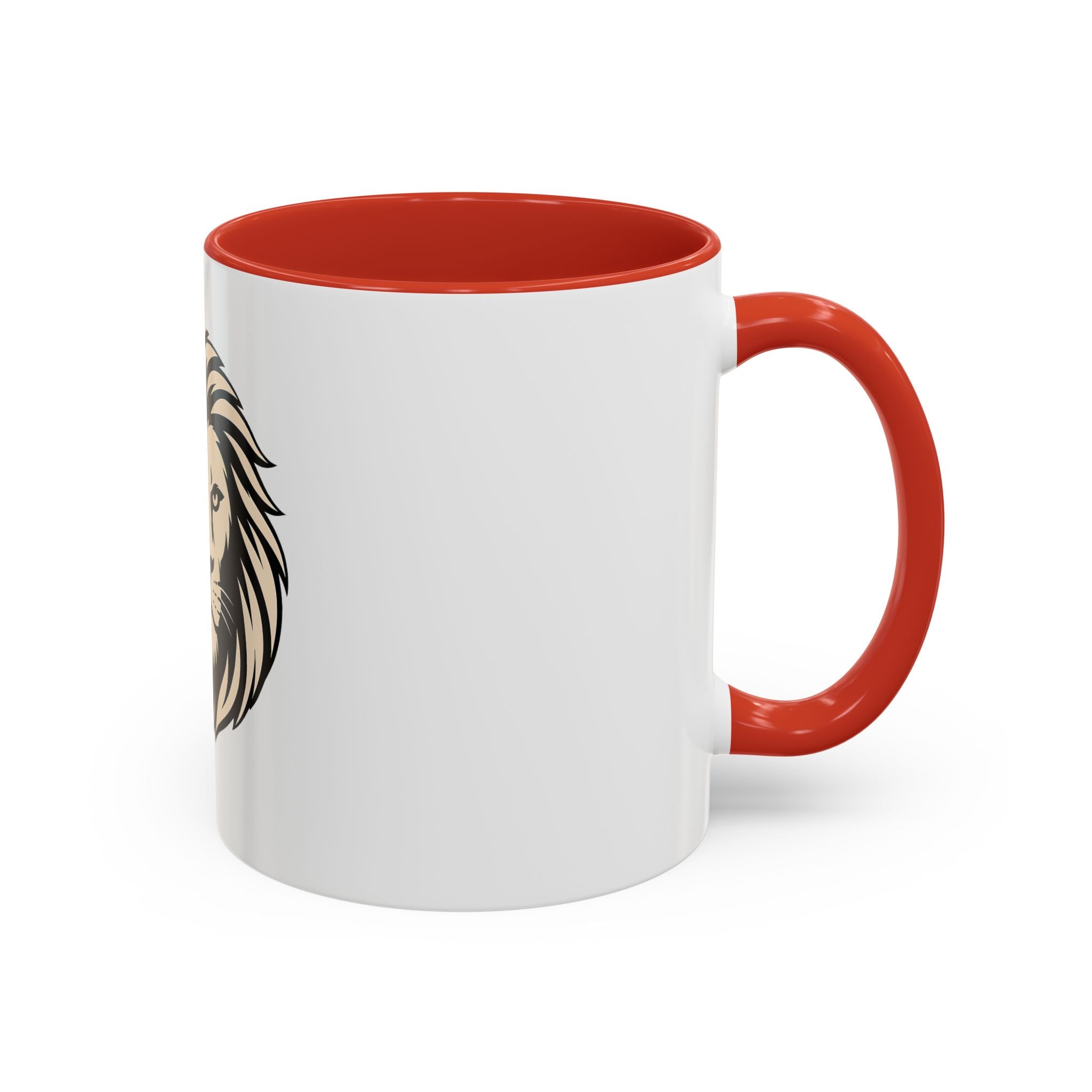 Power Doesn't Prove Itself Lion Coffee Mug — Motivational Accent Mug (11/15 oz)