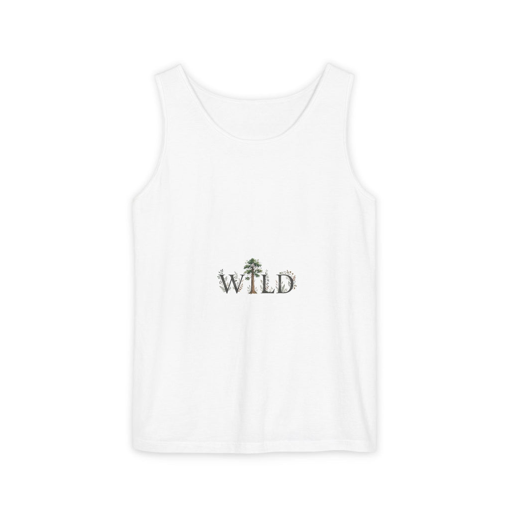 Wild Forest Tank Top — Nature Graphic Tank for Outdoor Lovers