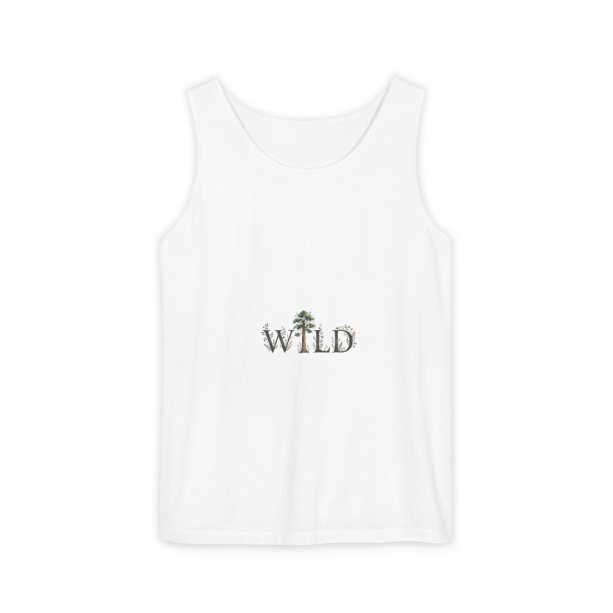 Wild Forest Tank Top — Nature Graphic Tank for Outdoor Lovers