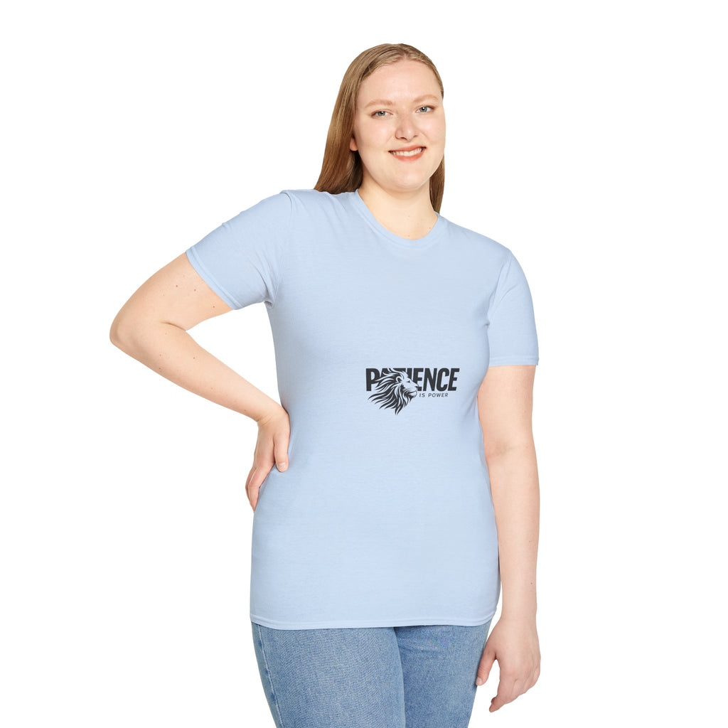 Patience Lion T-Shirt — Inspirational Graphic Tee