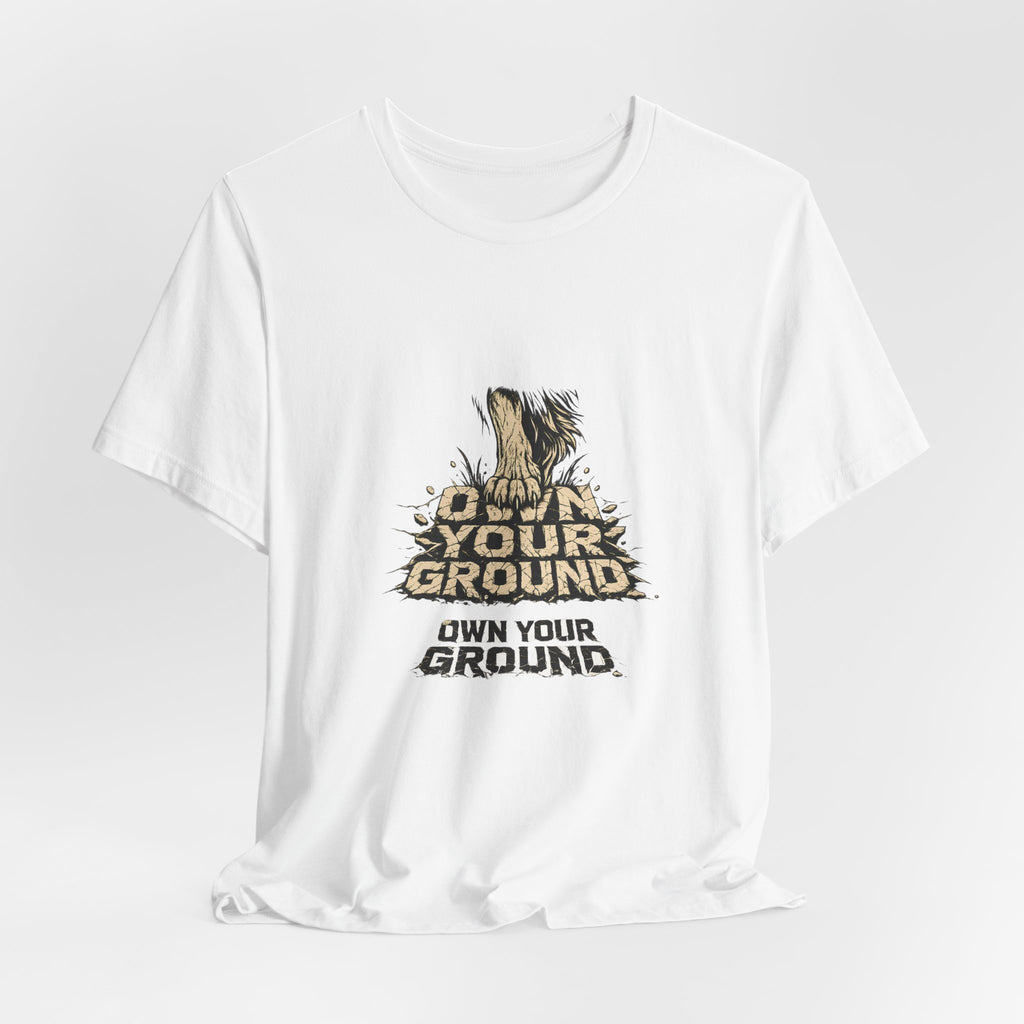 Own Your Ground T‑Shirt — Bold Eagle Graphic Tee