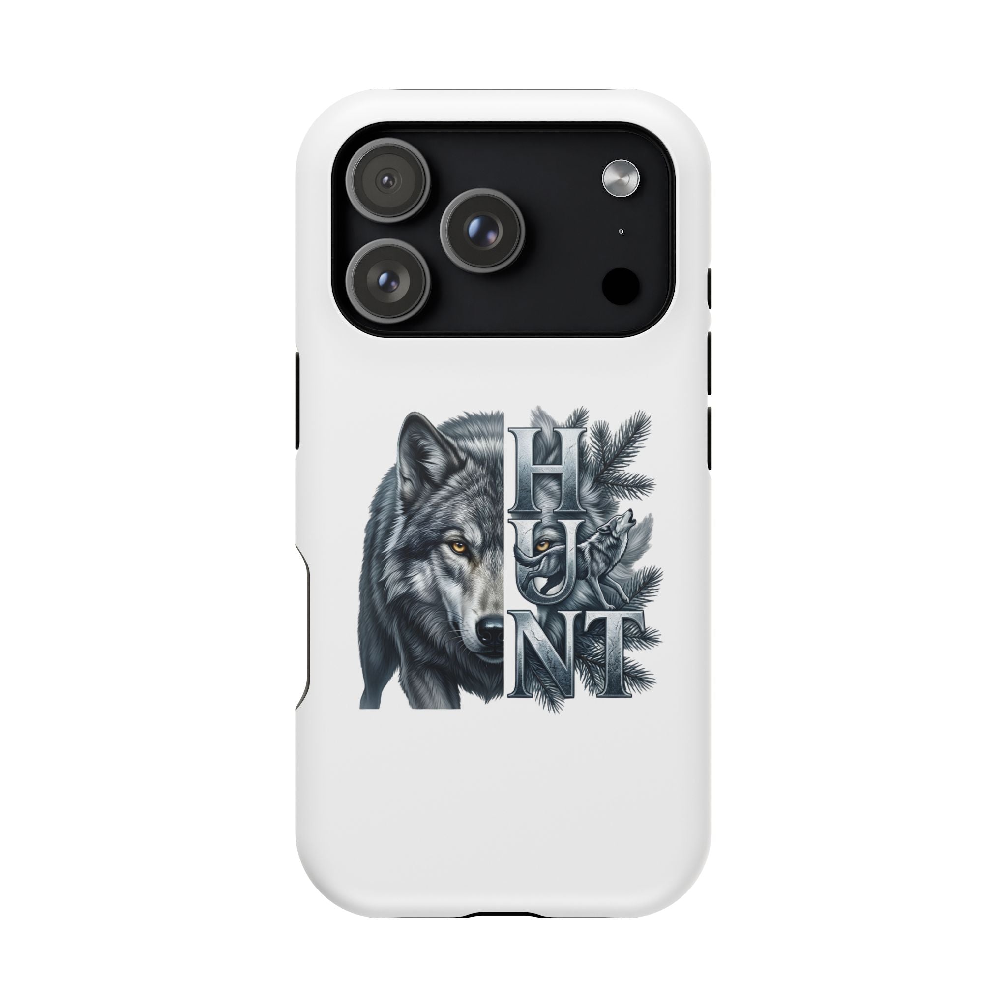Wolf Crest Magnetic Impact-Resistant Phone Case