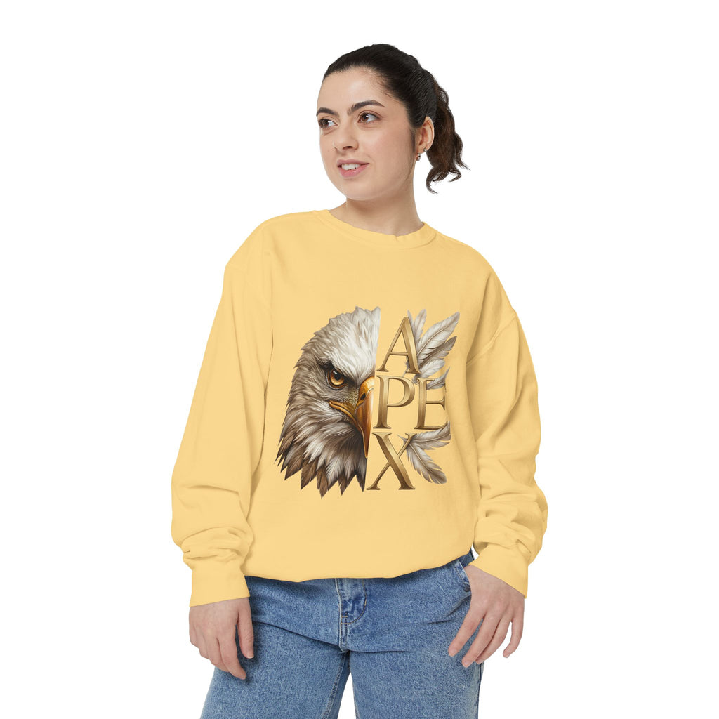 Eagle Apex Sweatshirt — Bold Patriotic Eagle Graphic Crewneck