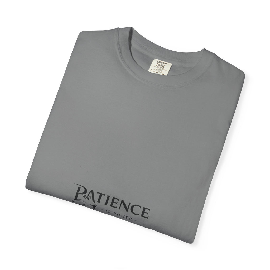 Patience Tee — Minimalist 'Patience' Graphic T-Shirt