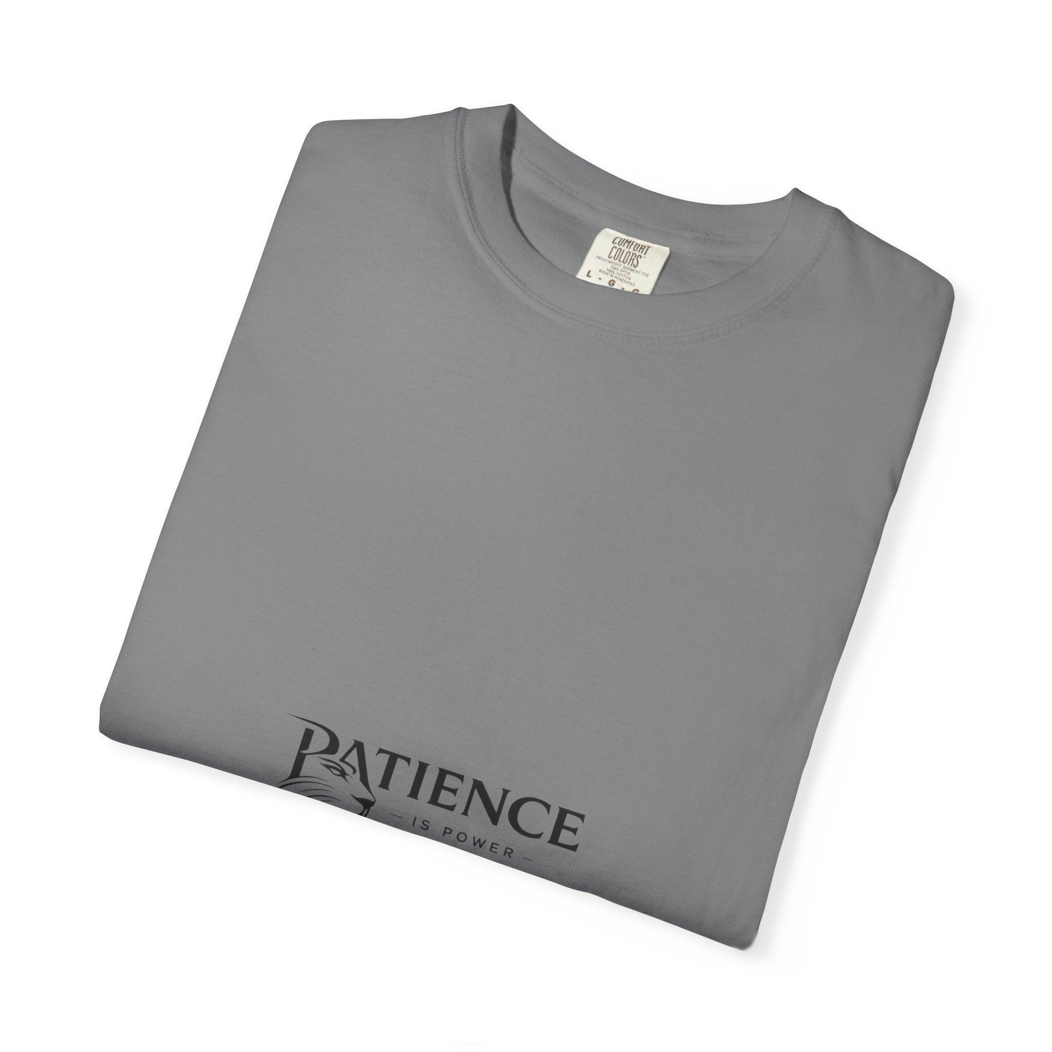 Patience Tee — Minimalist 'Patience' Graphic T-Shirt