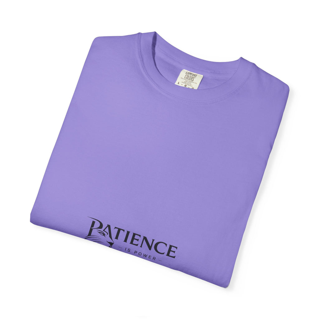 Patience Tee — Minimalist 'Patience' Graphic T-Shirt