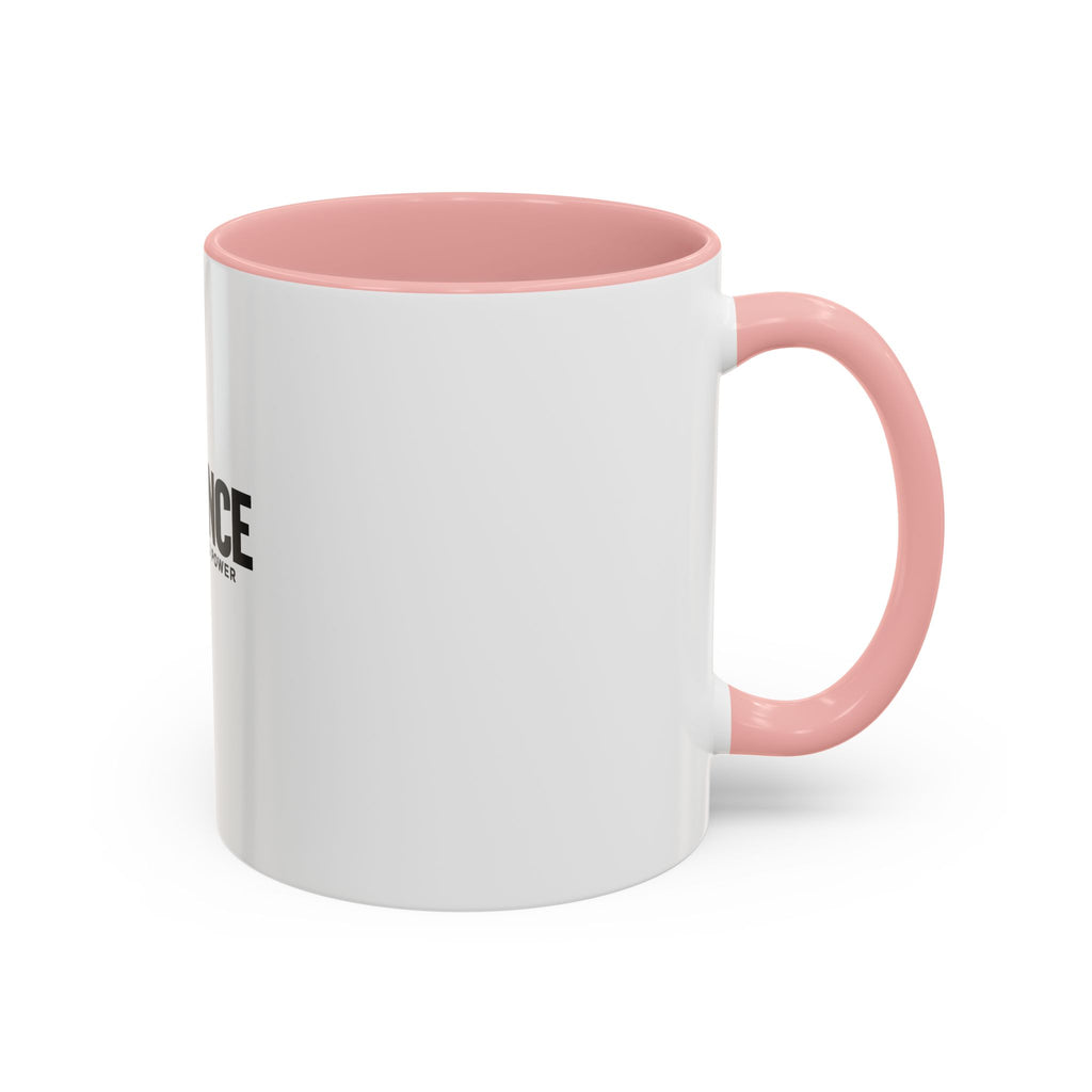 Patience Is Power Lion Coffee Mug — Inspirational Accent Mug (11/15oz)