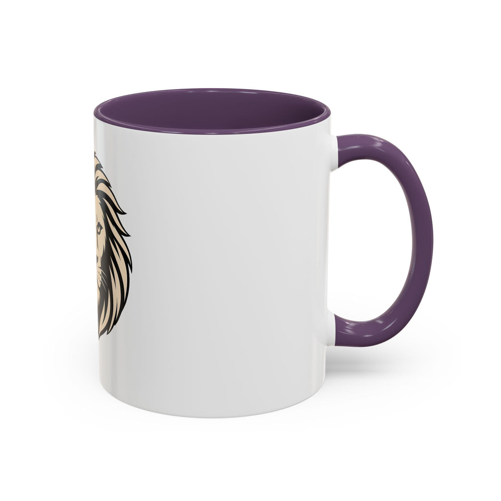 Power Doesn't Prove Itself Lion Coffee Mug — Motivational Accent Mug (11/15 oz)