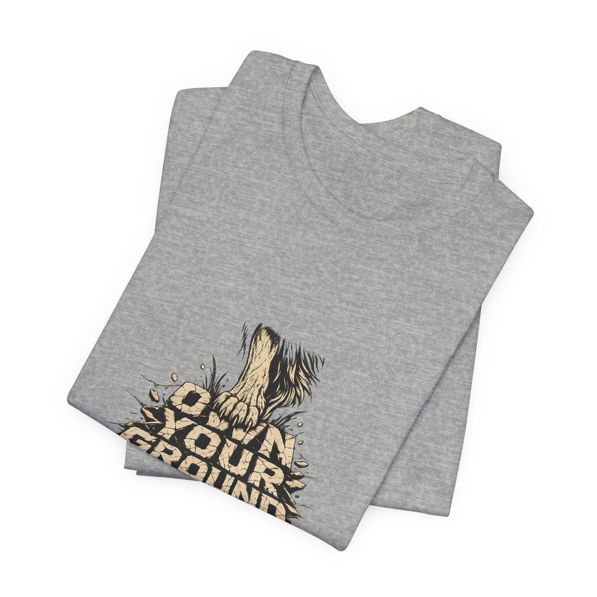 Own Your Ground T‑Shirt — Bold Eagle Graphic Tee