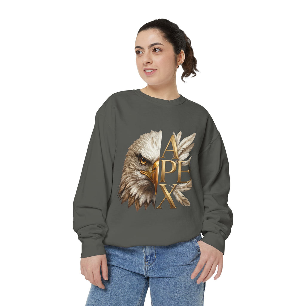 Eagle Apex Sweatshirt — Bold Patriotic Eagle Graphic Crewneck