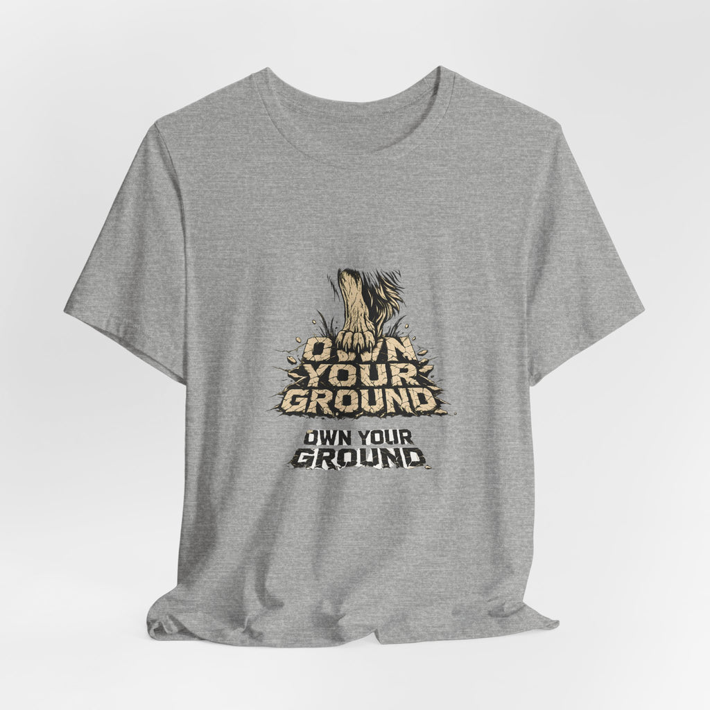 Own Your Ground T‑Shirt — Bold Eagle Graphic Tee