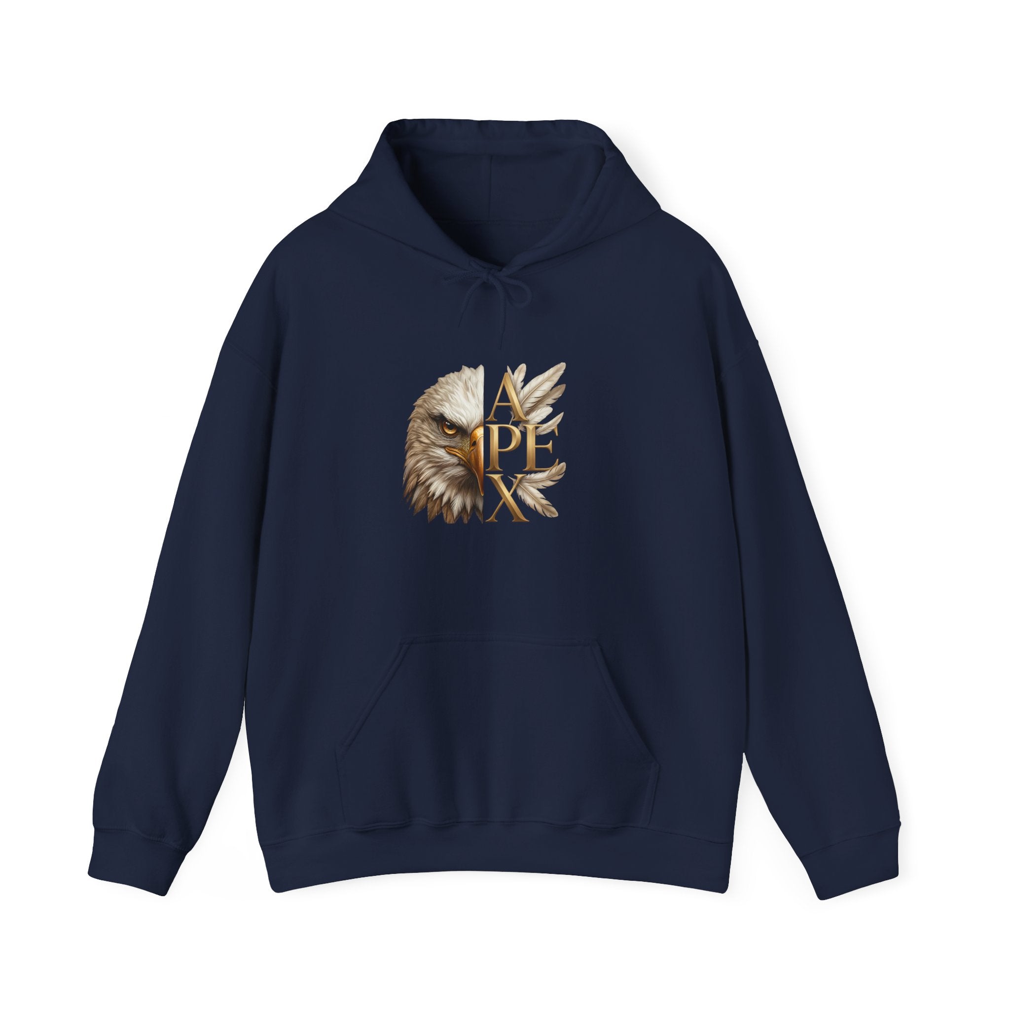 Apex Eagle Hoodie – Vintage Eagle Head Graphic Pullover