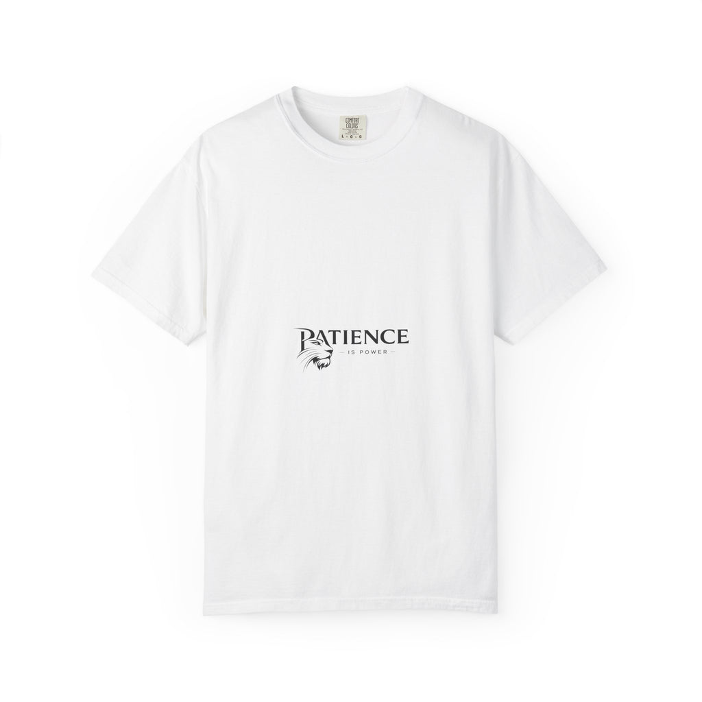 Patience Tee — Minimalist 'Patience' Graphic T-Shirt