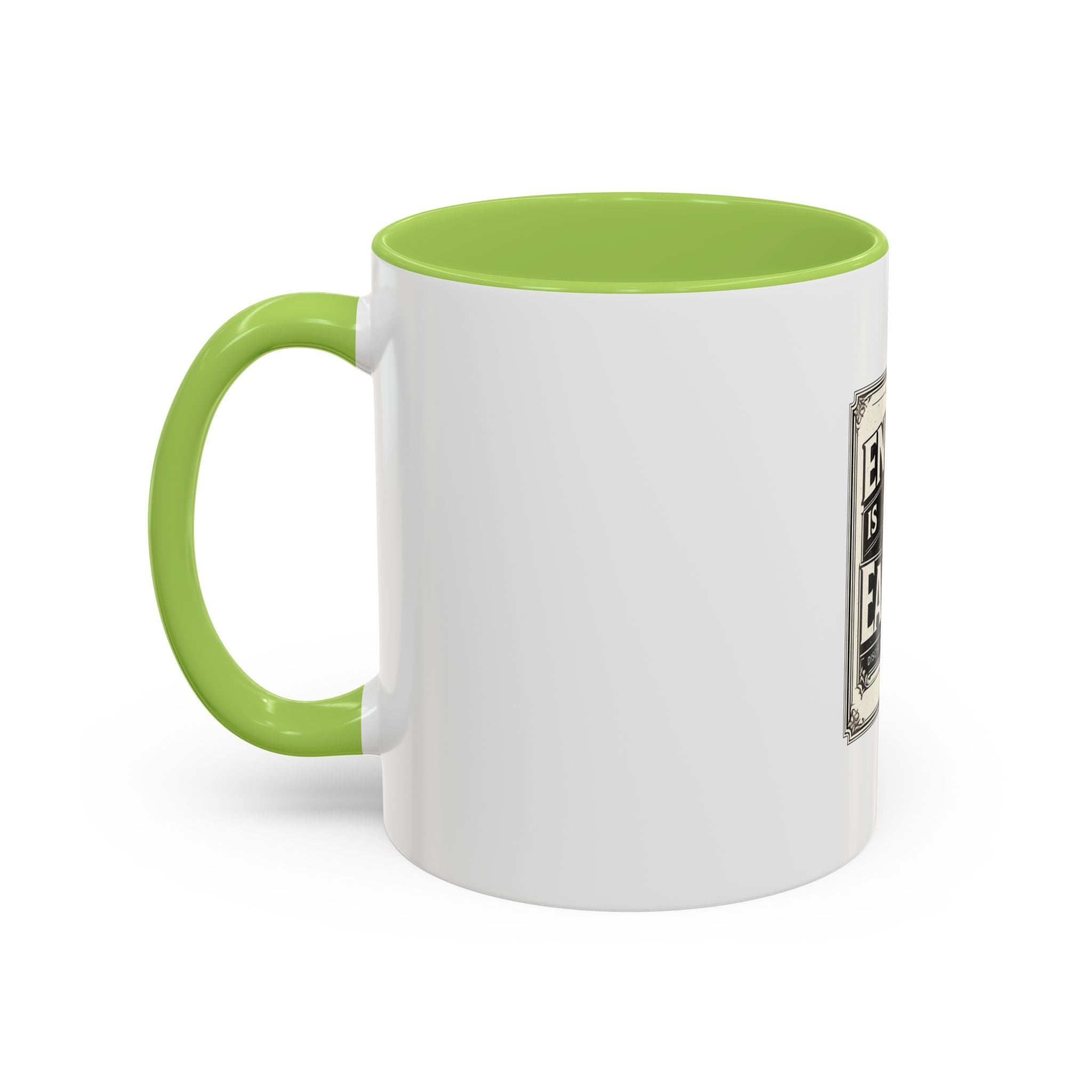 Energy Is Earned Lion Coffee Mug — Motivational Gym & Fitness Mug (11/15oz)