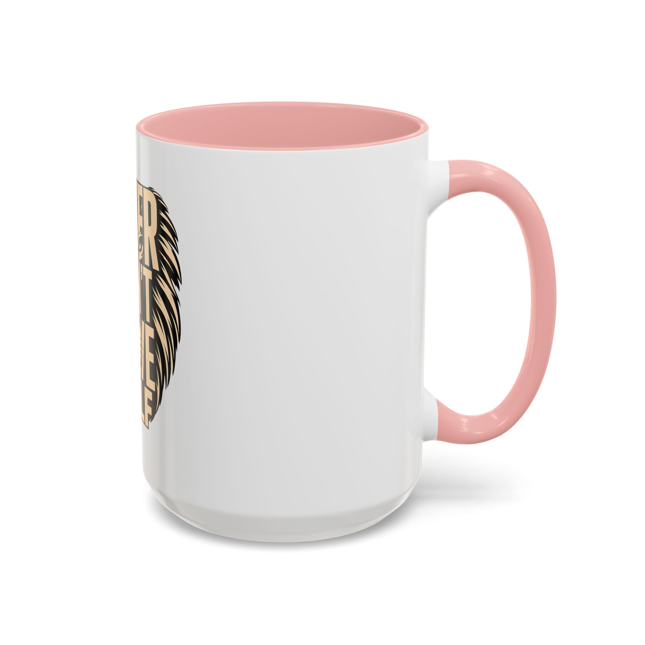 Power Doesn't Prove Itself Lion Accent Coffee Mug — Motivational 11/15oz