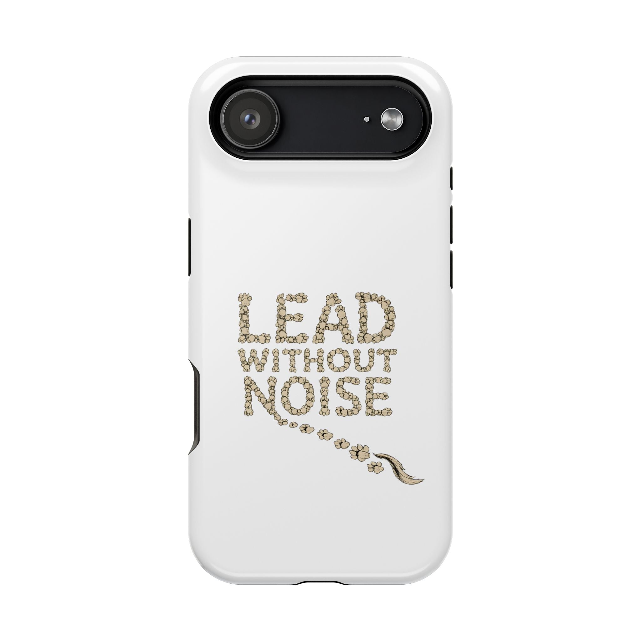 Phone Case — "Lead Without Noise" Minimalist Magnetic Impact-Resistant Case