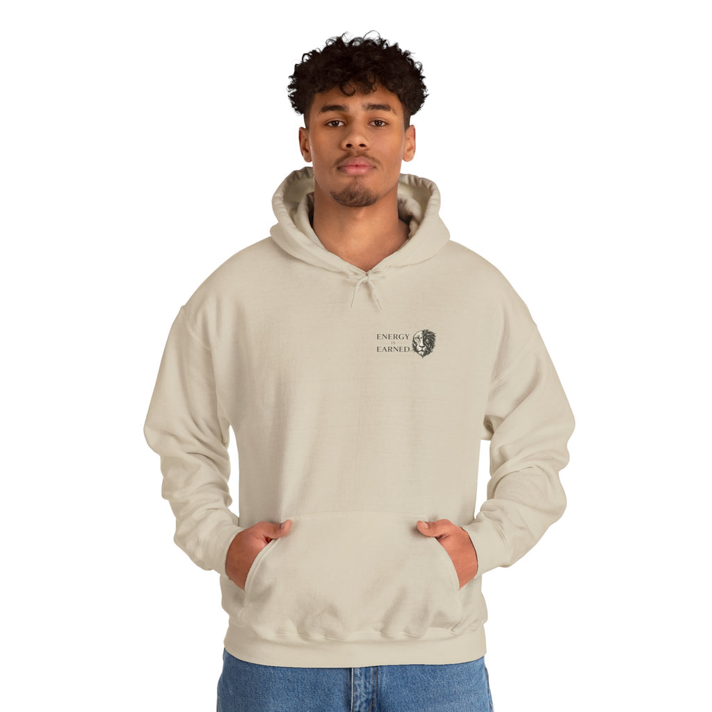 Minimal 'I’m Fine, I’m Not' Hoodie with Subtle Face Graphic