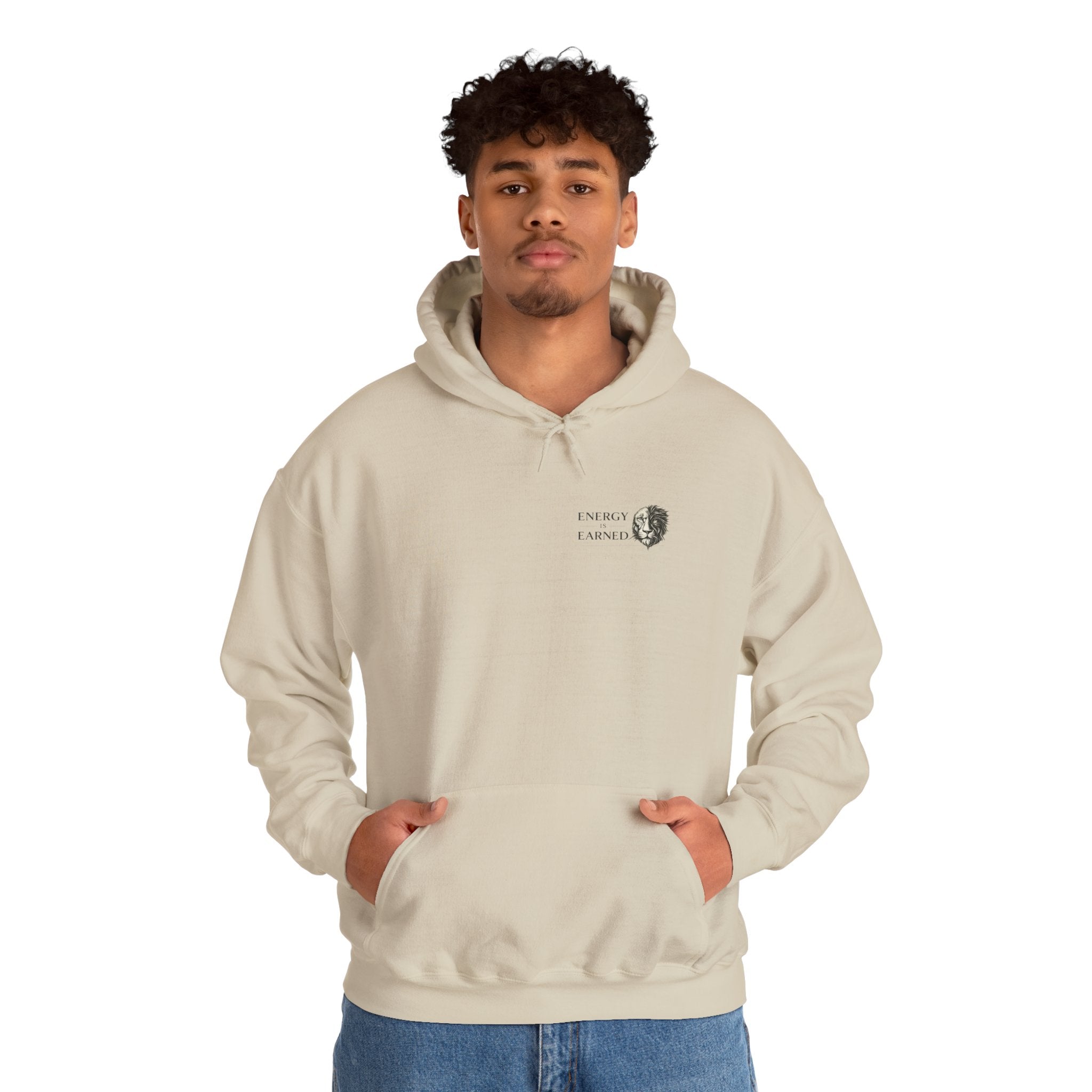 Minimal 'I’m Fine, I’m Not' Hoodie with Subtle Face Graphic