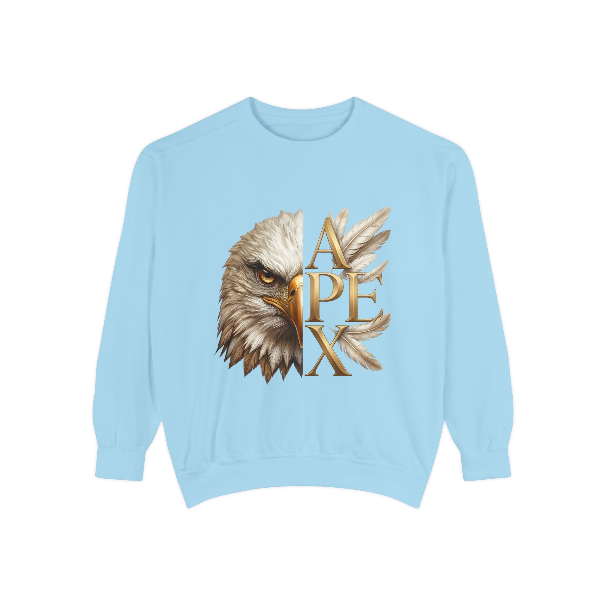 Eagle Apex Sweatshirt — Bold Patriotic Eagle Graphic Crewneck
