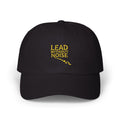 Dad Cap — "Lead Without Noise" Embroidered Casual Baseball Hat