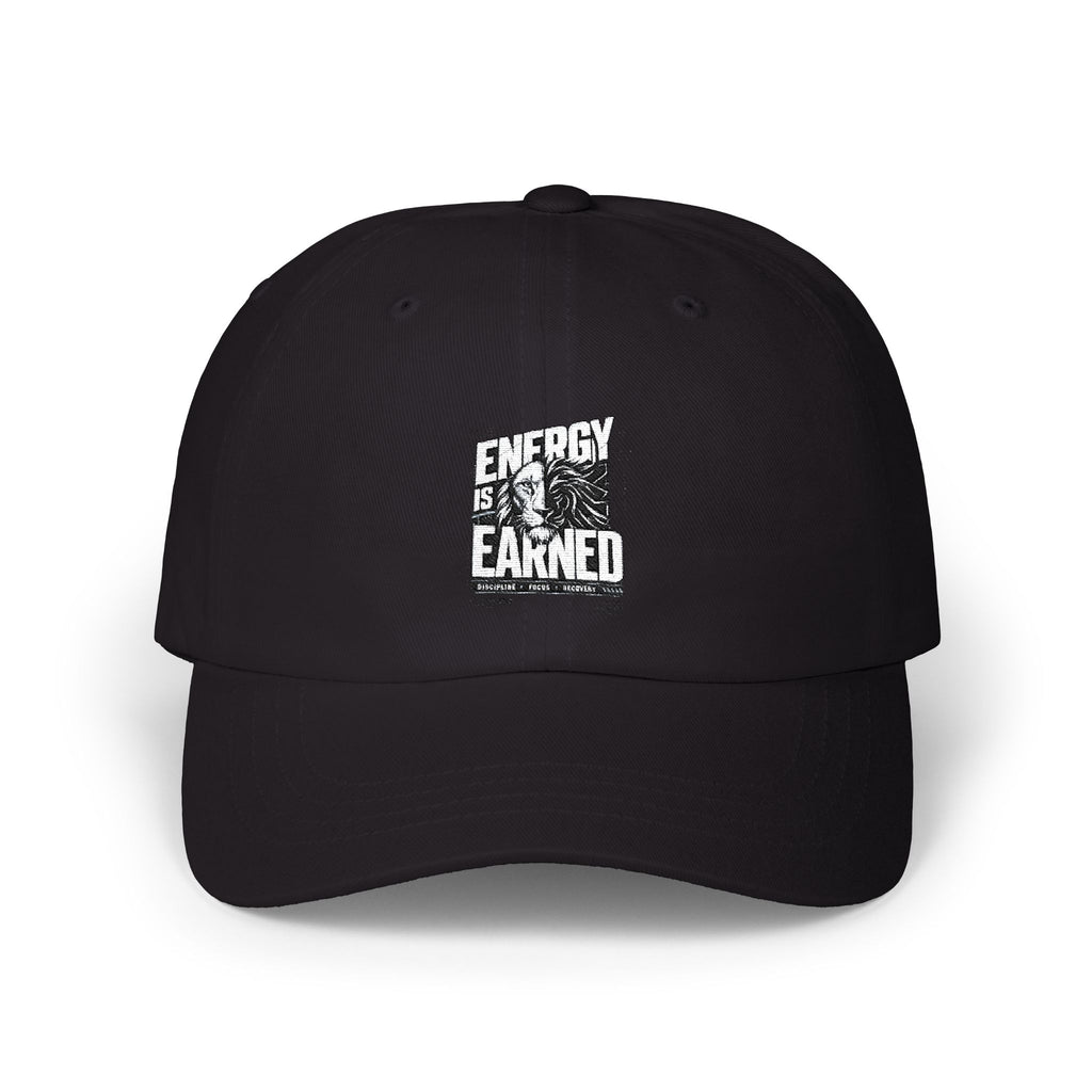 Dad Cap — 'Earned' Distressed Logo Baseball Hat