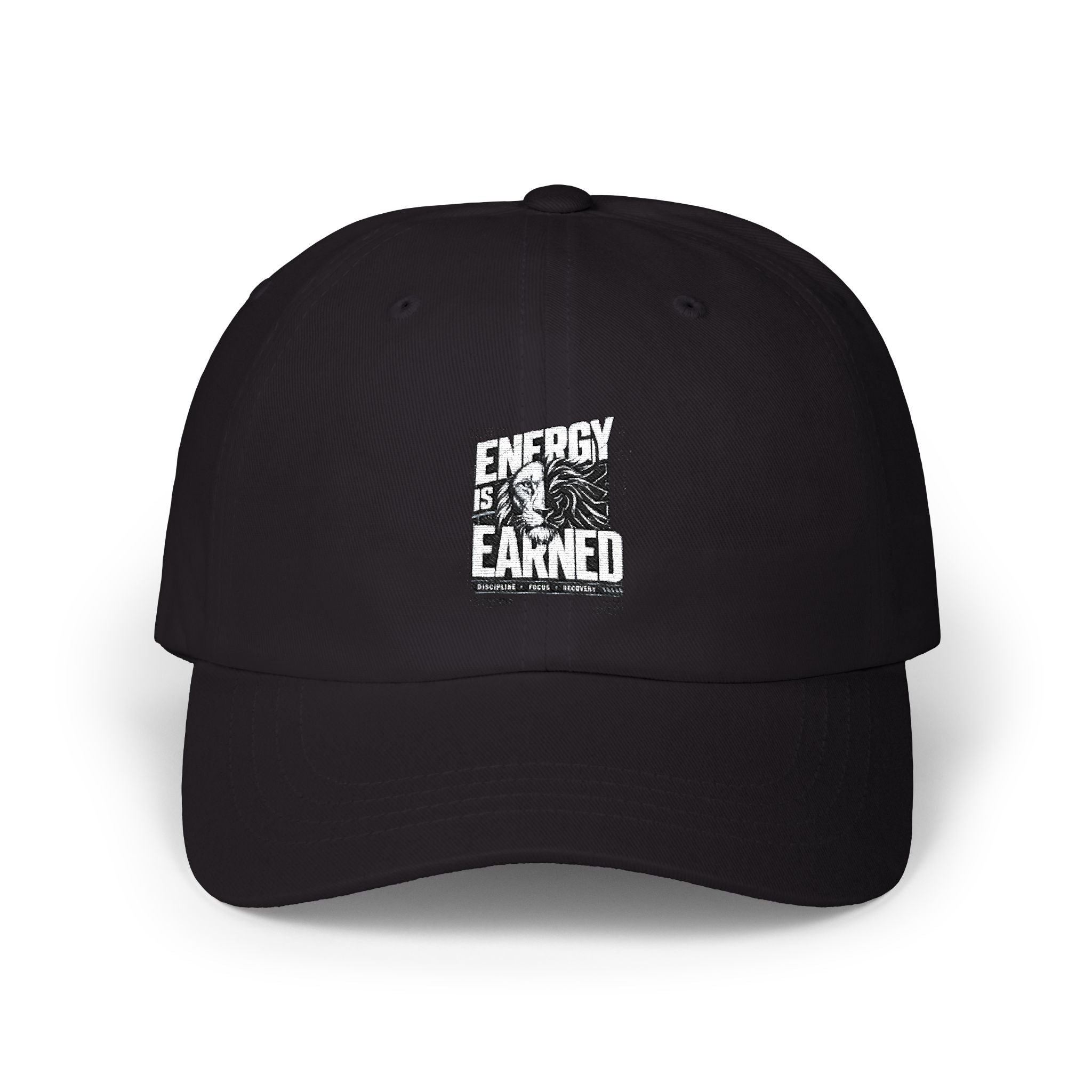 Dad Cap — 'Earned' Distressed Logo Baseball Hat