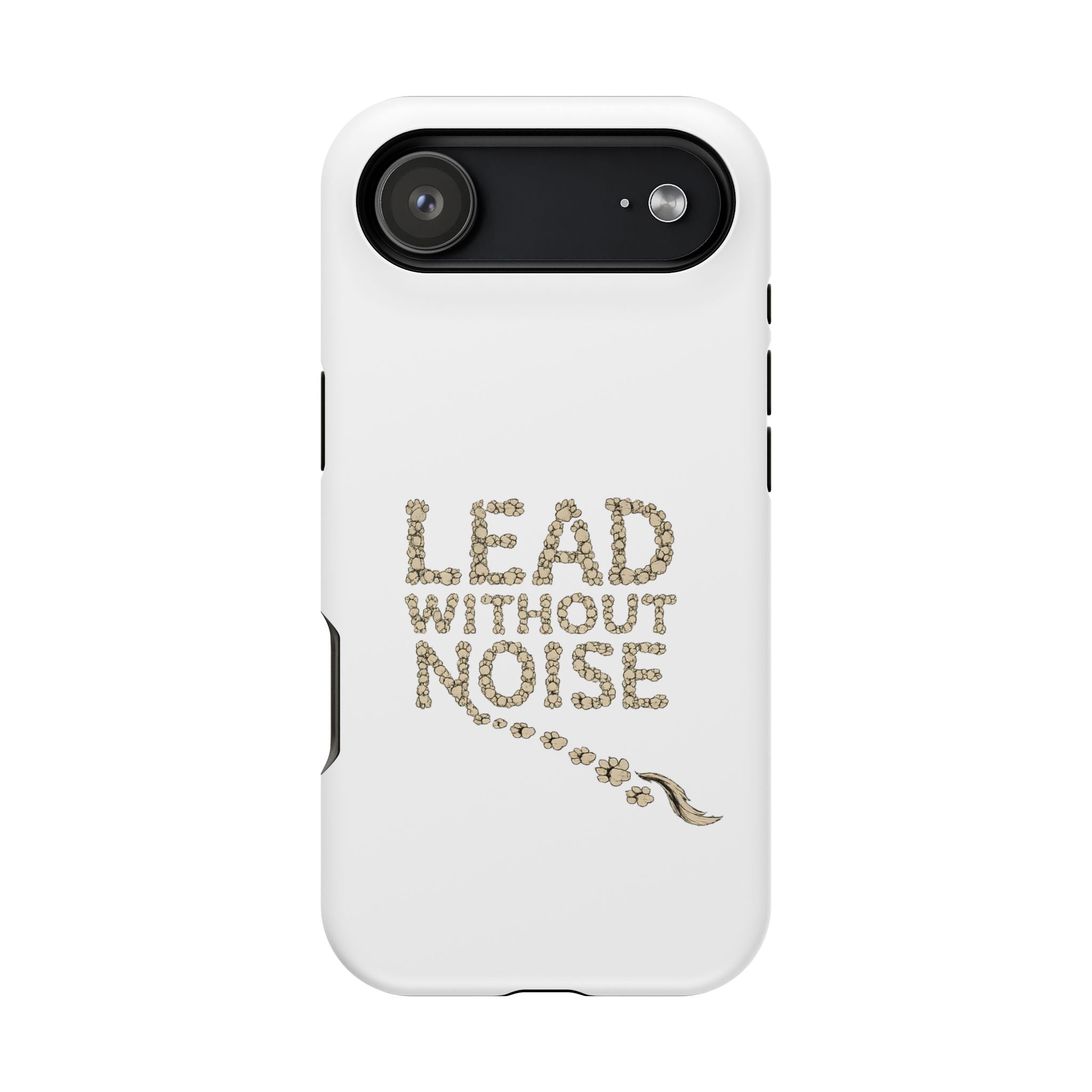 Phone Case — "Lead Without Noise" Minimalist Magnetic Impact-Resistant Case