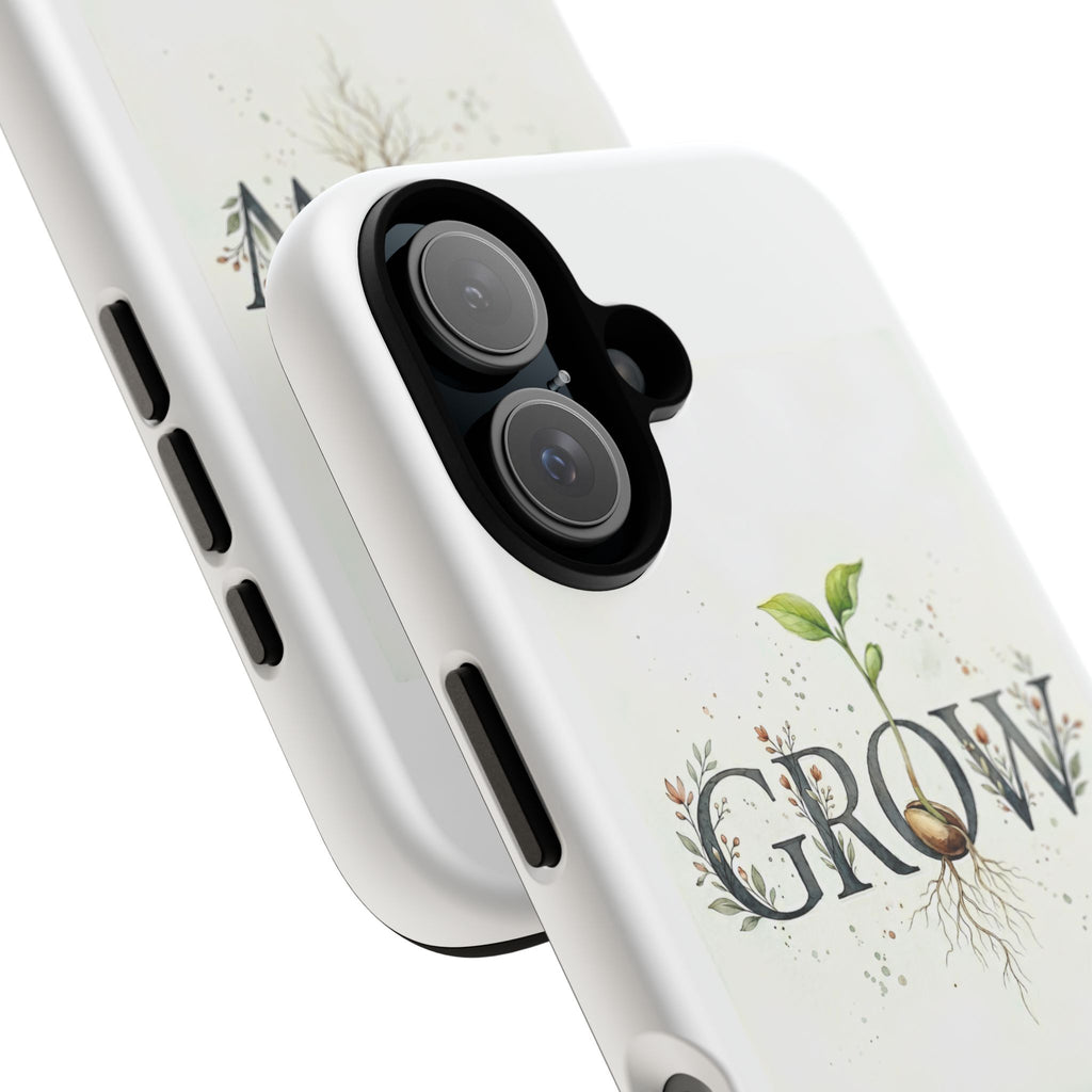 Grow Seedling Phone Case — Inspirational Botanical Tough Case