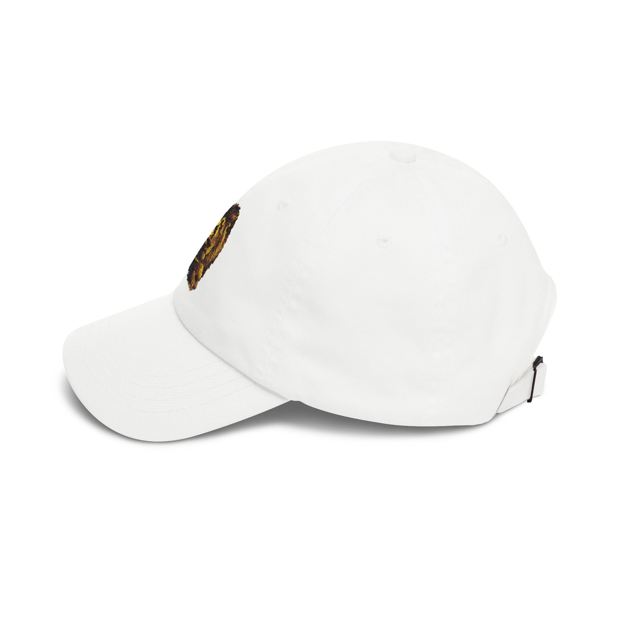 Lion Graphic Dad Cap — "Ever Lifts Rest" Embroidered Baseball Hat