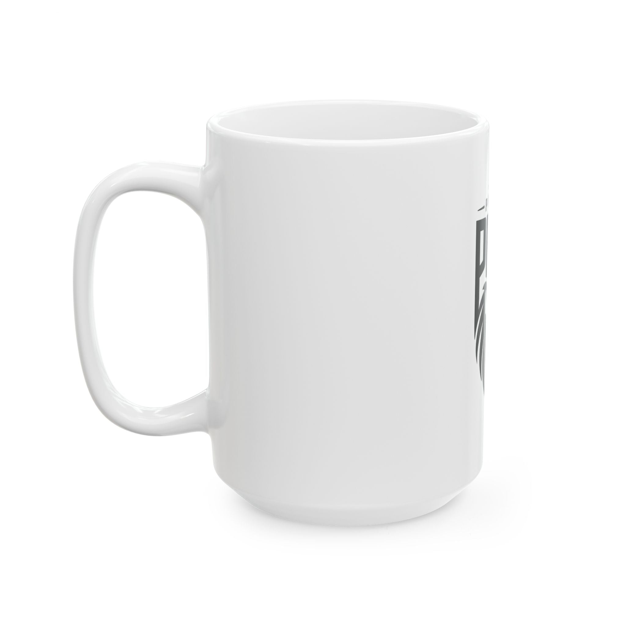 Protect Peace Lion Ceramic Mug — 'Protect Peace' Inspirational Coffee Cup (11oz & 15oz)