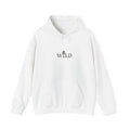 Wild Nature Hoodie — Minimal Forest 'WILD' Embroidered Pullover