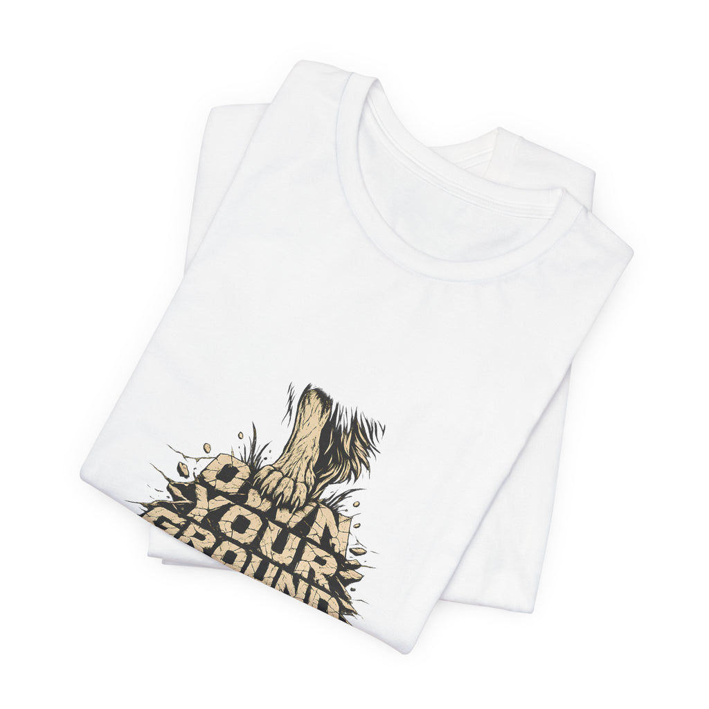 Own Your Ground T‑Shirt — Bold Eagle Graphic Tee