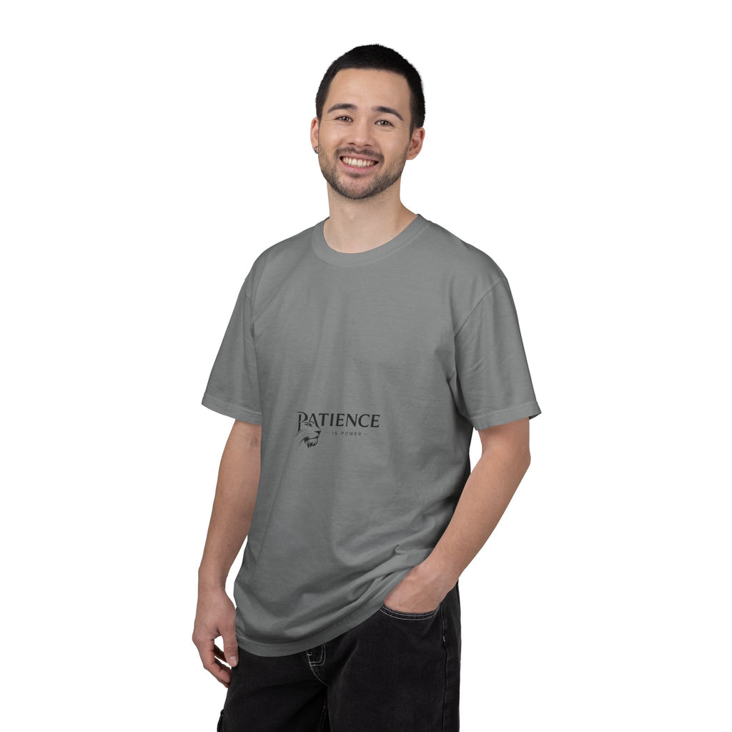 Patience Tee — Minimalist 'Patience' Graphic T-Shirt