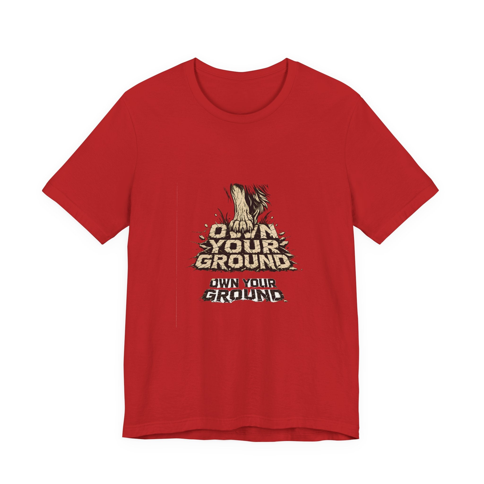 Own Your Ground T‑Shirt — Bold Eagle Graphic Tee