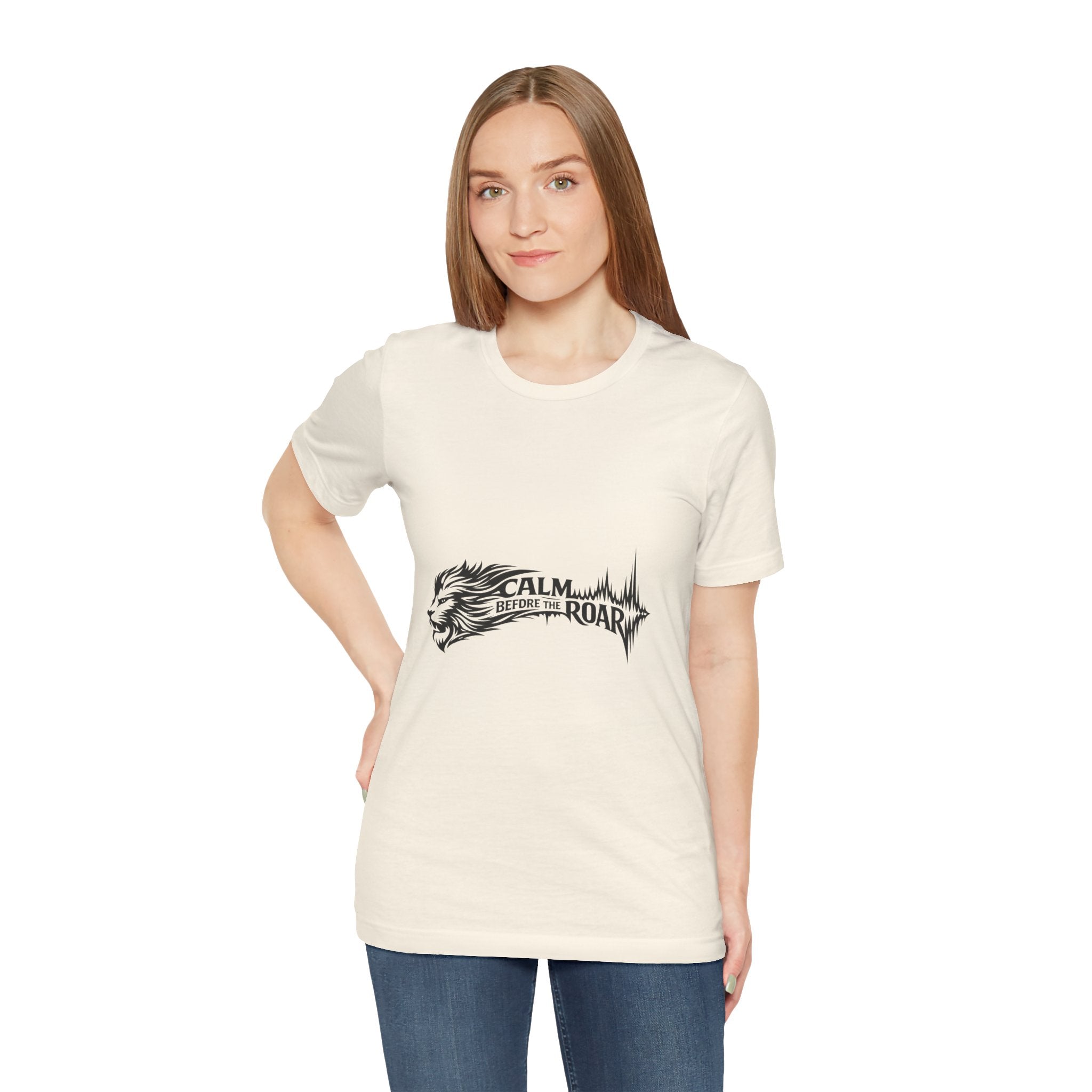 Calm Before the Roar Lion Tee