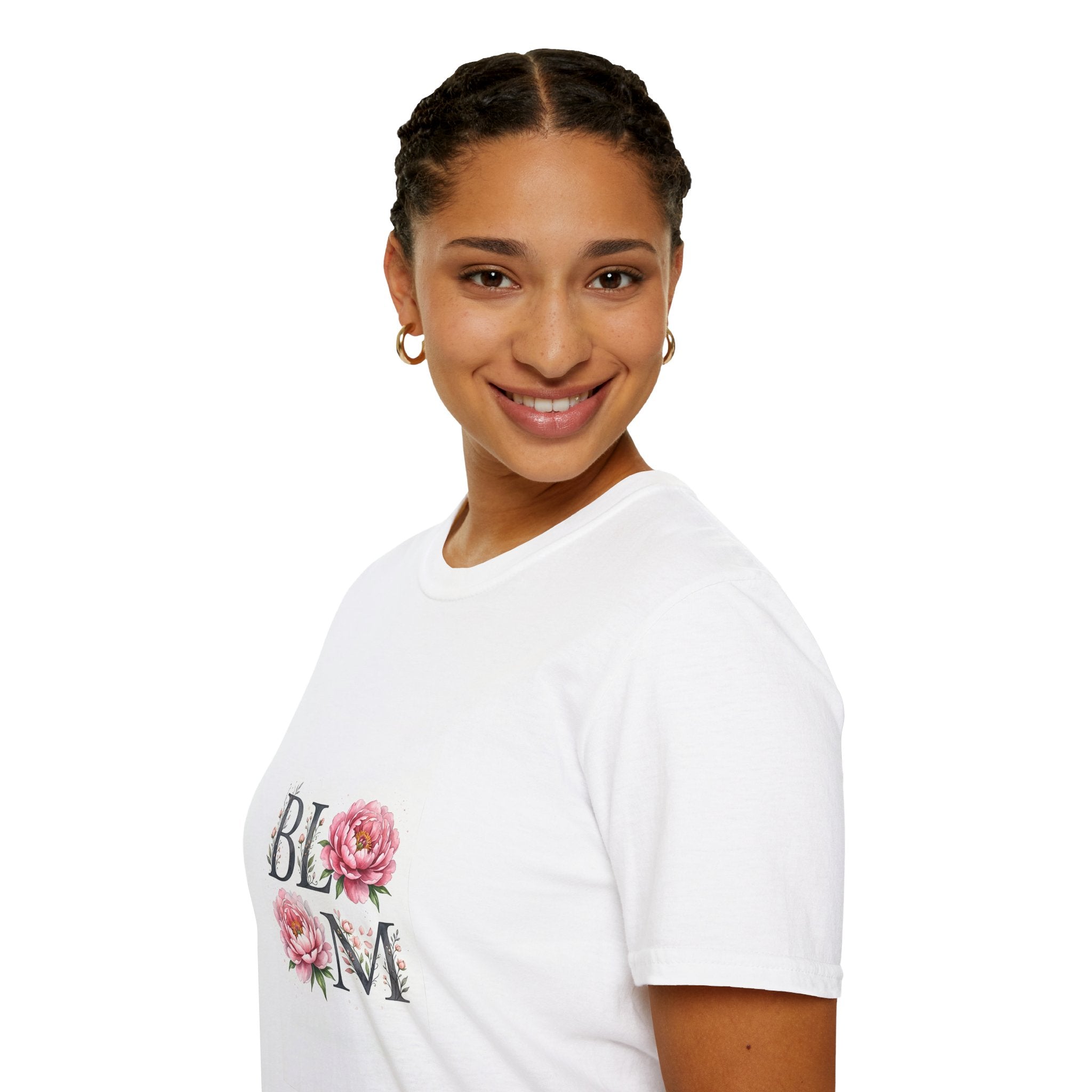Bloom Floral T-Shirt — Pink Peony Garden Tee