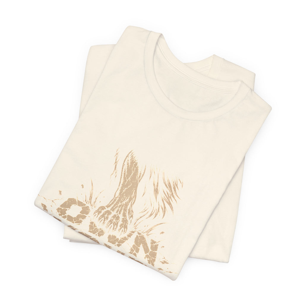 T‑Shirt — Own Your Ground Graphic Tee (Boot Print Design)