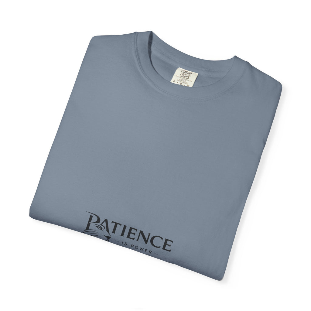 Patience Tee — Minimalist 'Patience' Graphic T-Shirt