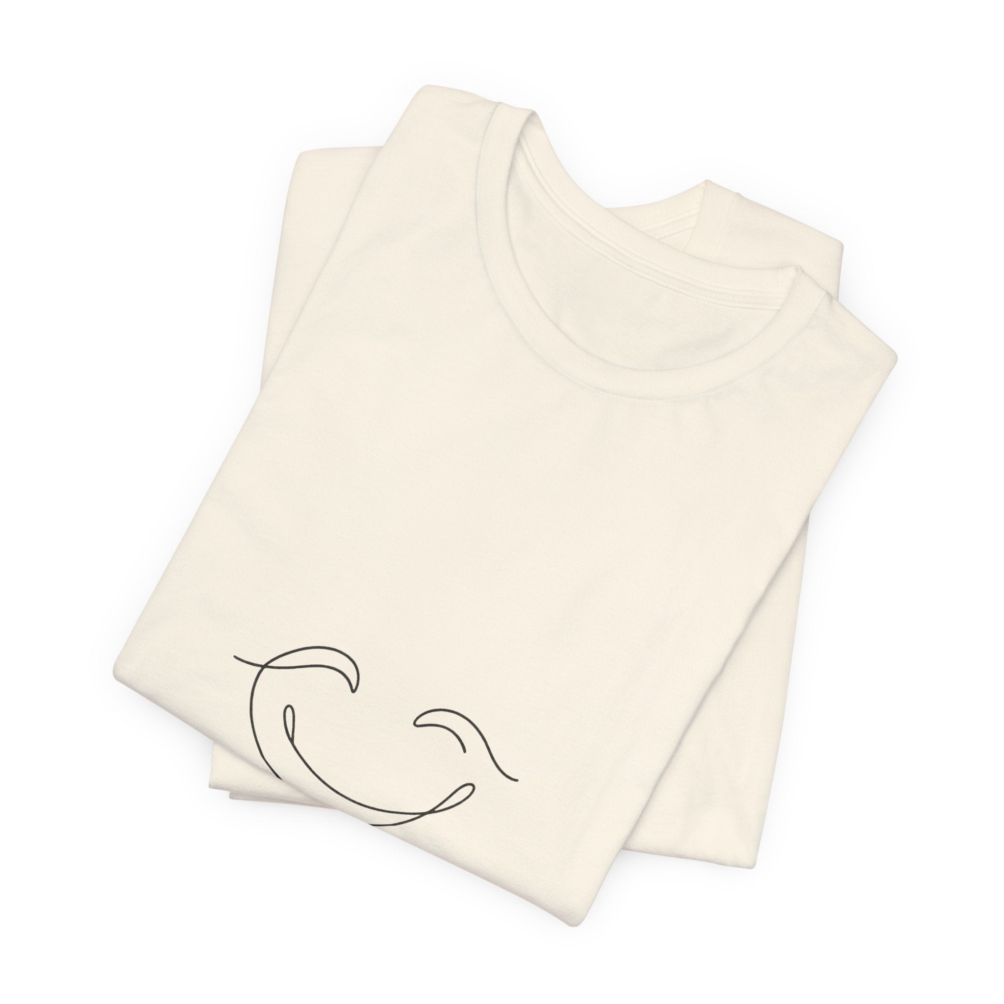 Choose Joy Smiley T-Shirt — Minimalist Positive Vibes Tee